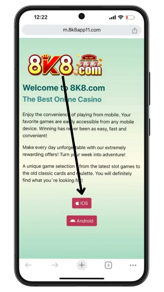 8k8 App: Your pocket-sized portal to winning! Download now 3 8k8 app ios